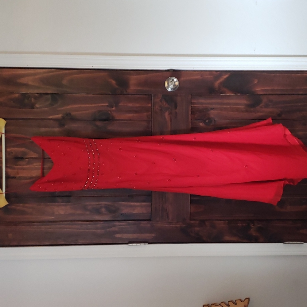 Red dress